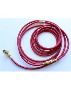 Premium R134a 20FT Red Discharge Charging Hose with Quick Coupler