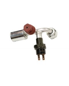 Oring Compressor #8 90 Female Oring Fitting with High Side Port, Binary Switch and Pigtail